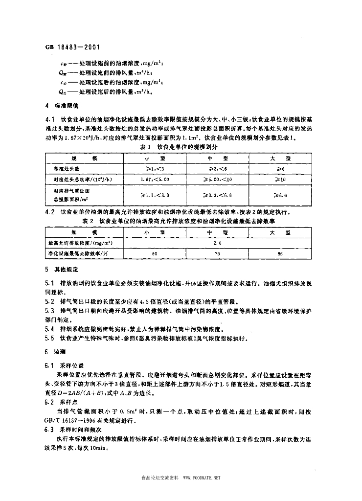 GB 18483-2001 标准预览