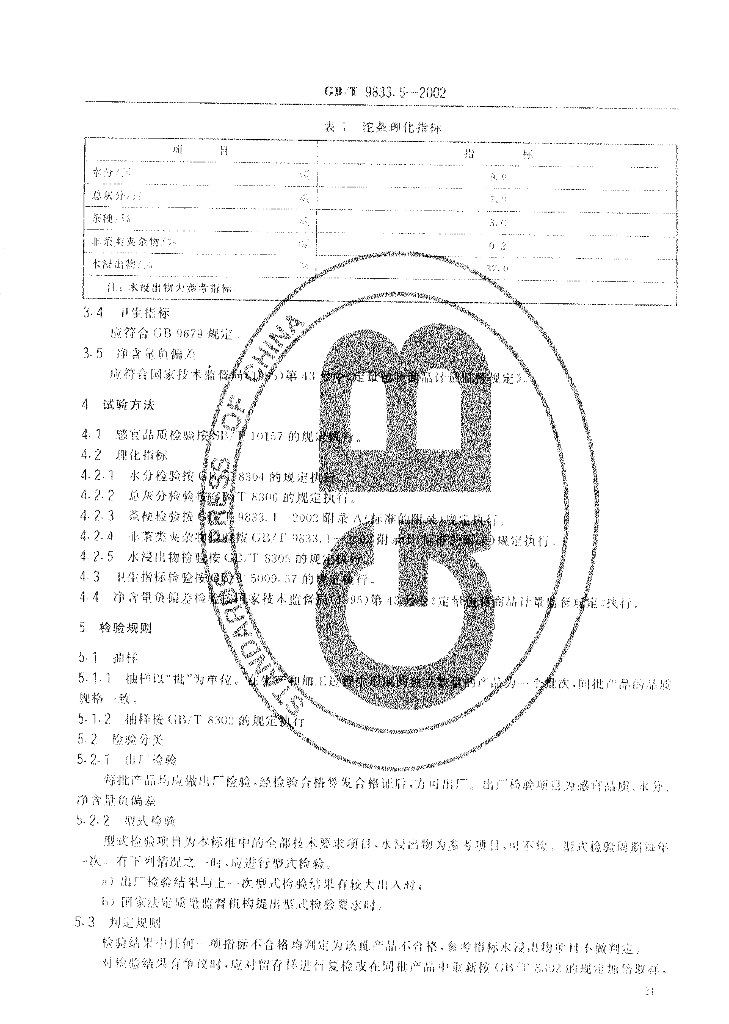 GB/T 9833.5-2002 标准预览