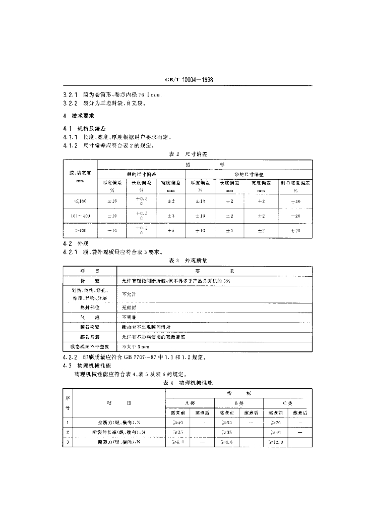 GB/T 10004-1998 标准预览