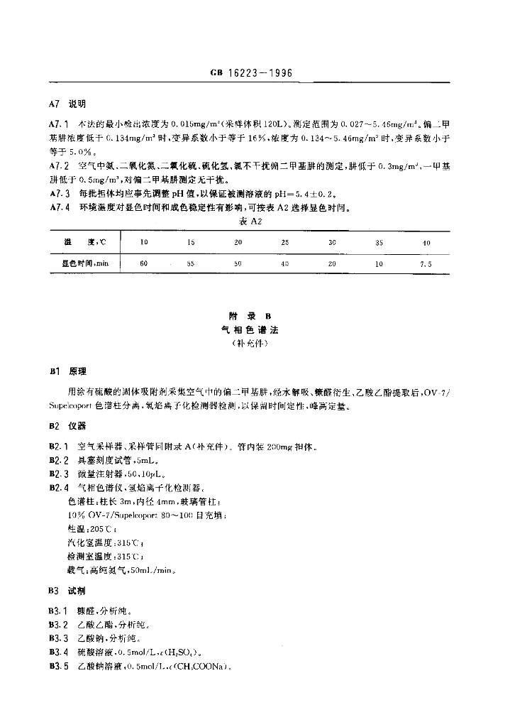 GB 16223-1996 标准预览
