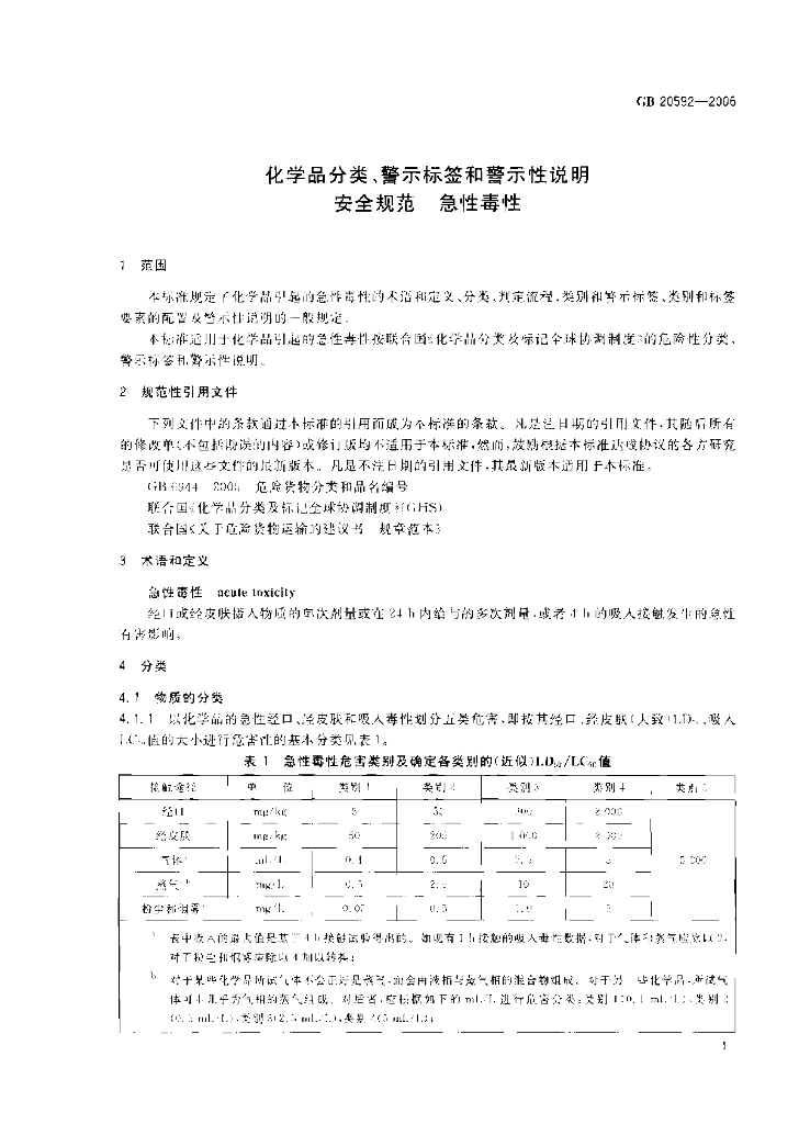 GB 20592-2006 标准预览