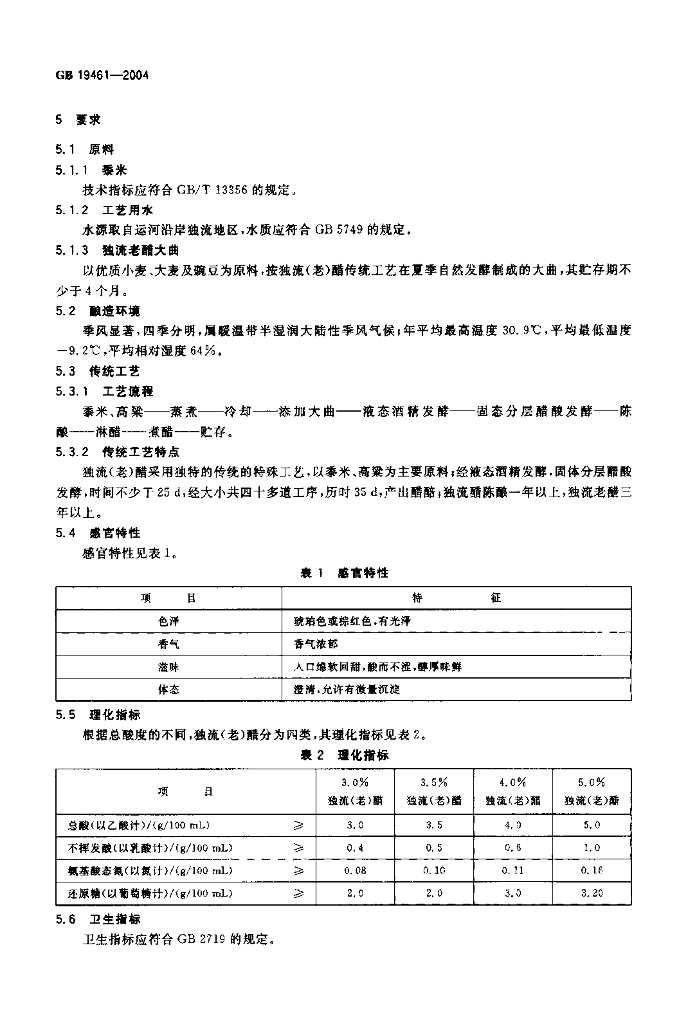 GB 19461-2004 标准预览
