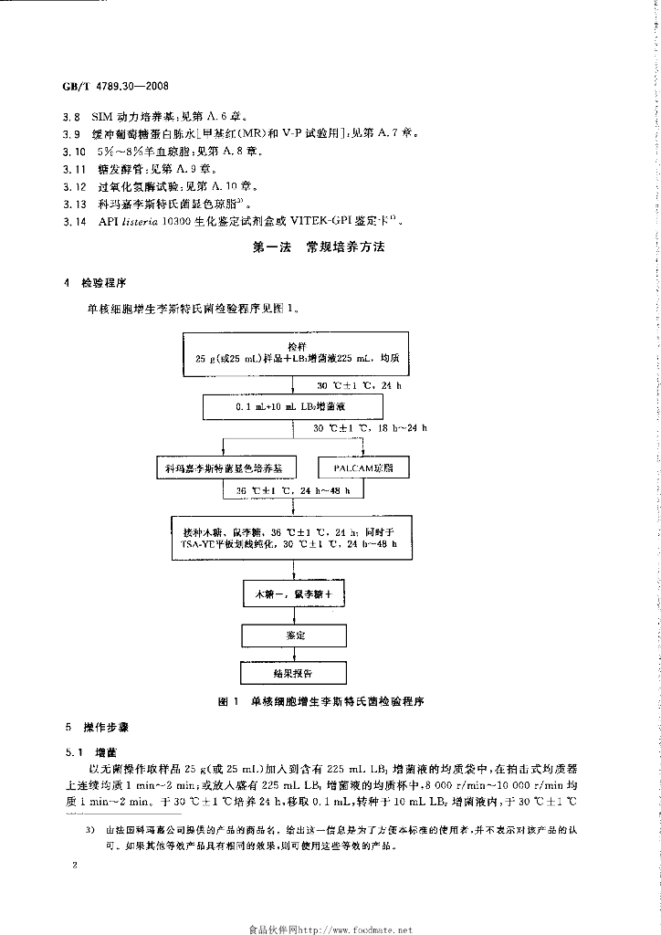 GB/T 4789.30-2008 标准预览