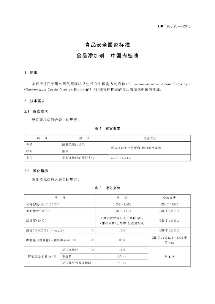 GB 1886.207-2016 标准预览