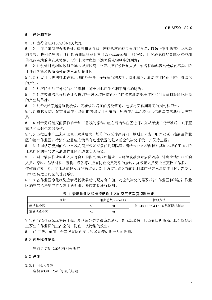 GB 23790-2010 标准预览