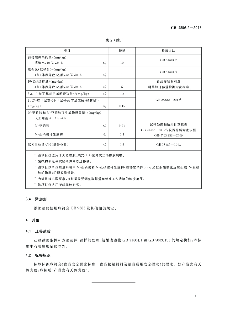 GB 4806.2-2015 标准预览