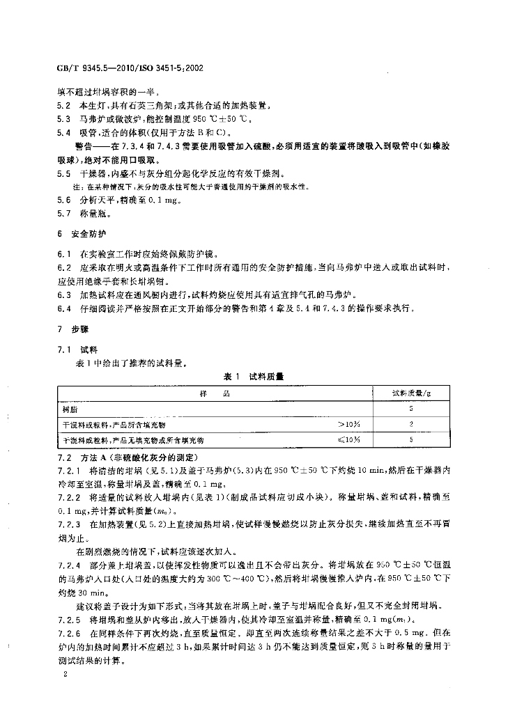 GB/T 9345.5-2010 标准预览