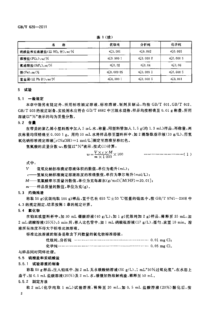 GB/T 620-2011 标准预览