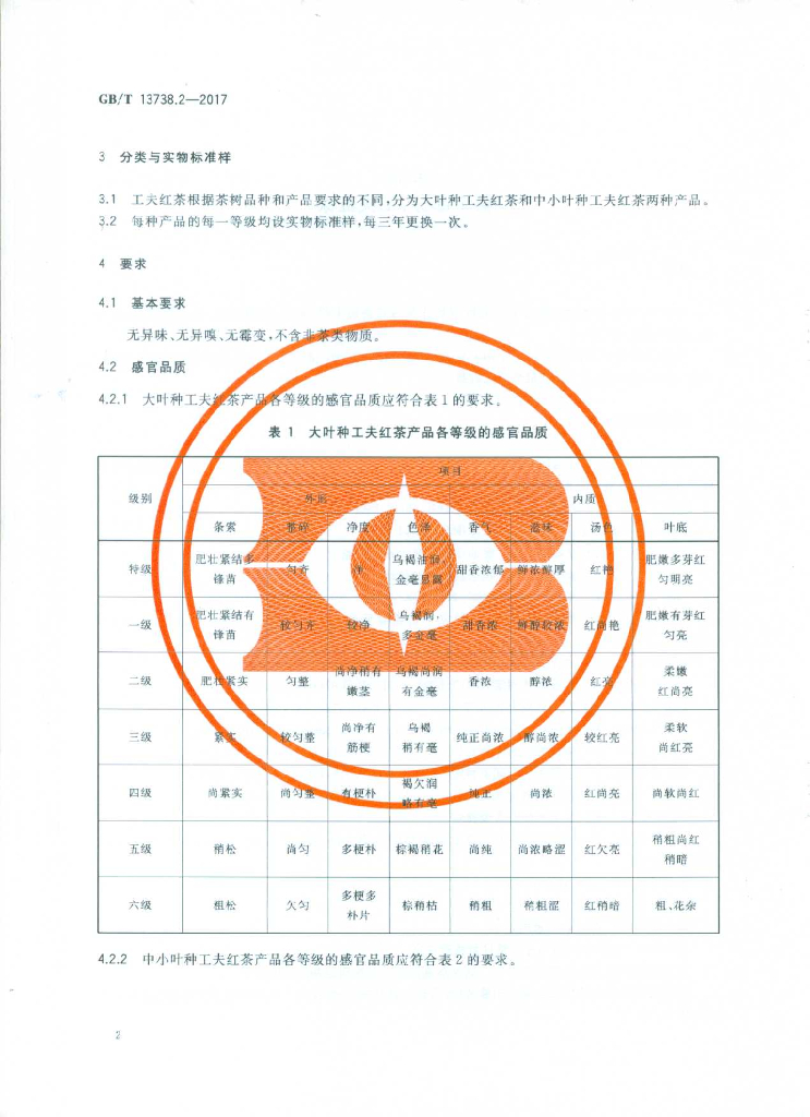 GB/T 13738.2-2017 标准预览