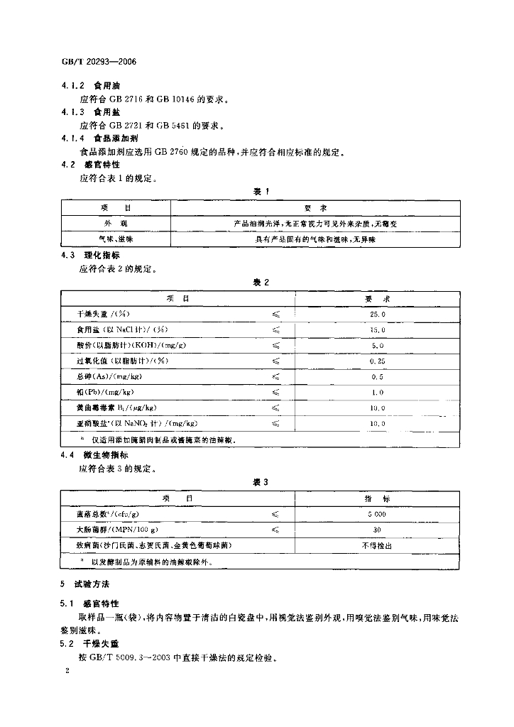 GB/T 20293-2006 标准预览