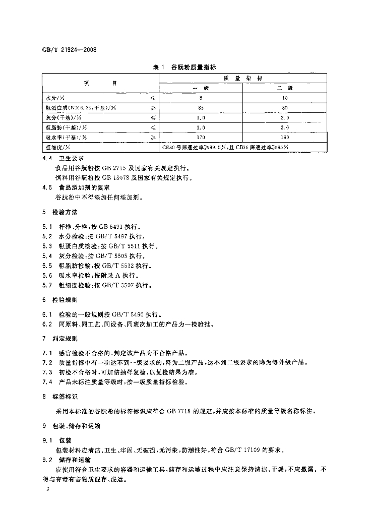 GB/T 21924-2008 标准预览
