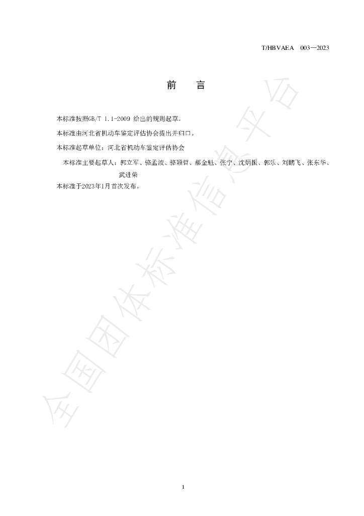T/HBVAEA 003-2023 标准预览