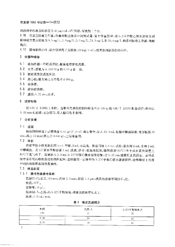 农业部1862号公告-1-2012 标准预览