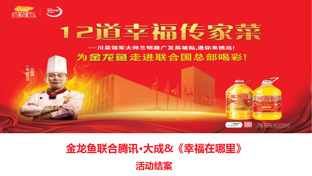 金龙鱼联合腾讯达成《幸福在哪里》活动结案报告