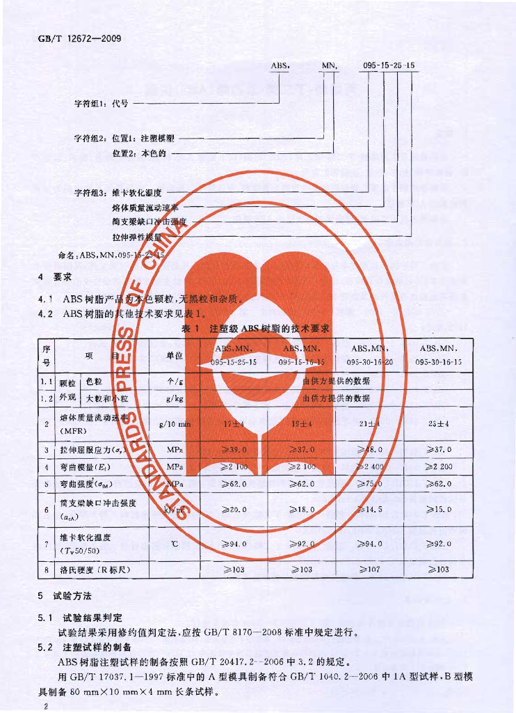 GB/T 12672-2009 标准预览