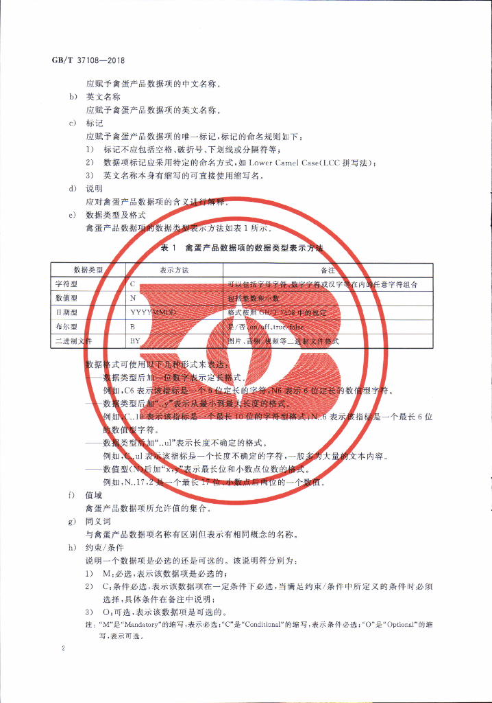 GB/T 37108-2018 标准预览