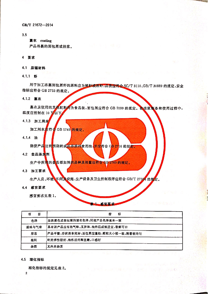 GB/T 21672-2014 标准预览