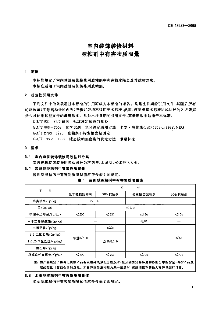 GB 18583-2008 标准预览