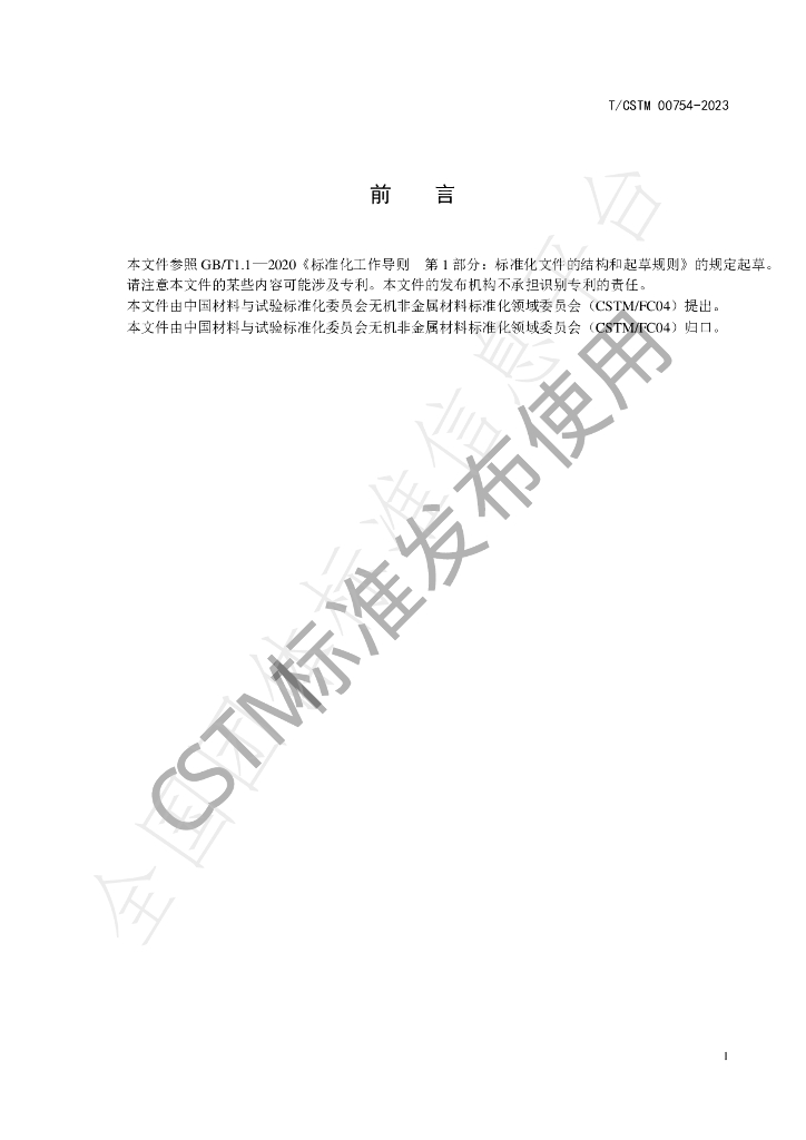 T/CSTM 00754-2023 标准预览