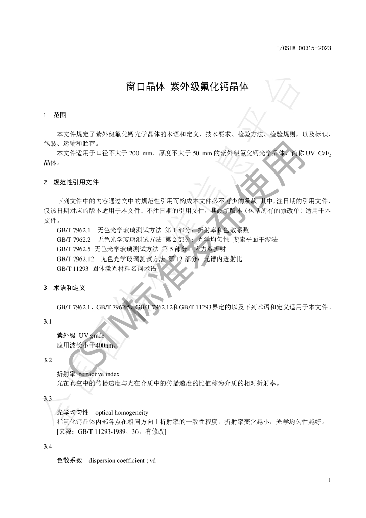 T/CSTM 00315-2023 标准预览