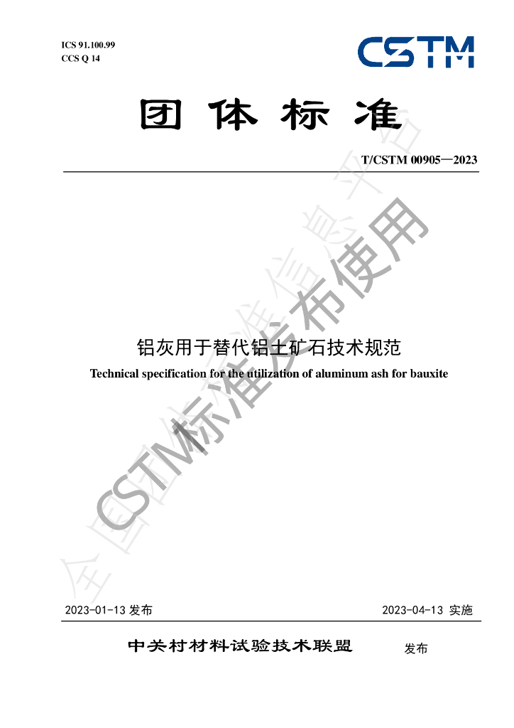 T/CSTM 00905-2023 标准预览