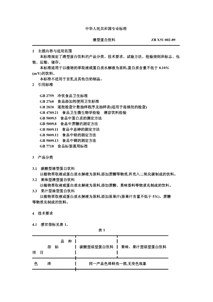 ZB X 51002-1989 标准预览