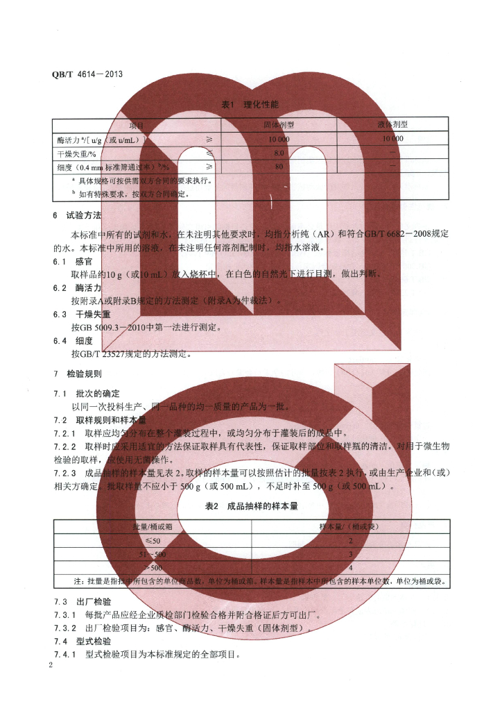 QB/T 4614-2013 标准预览