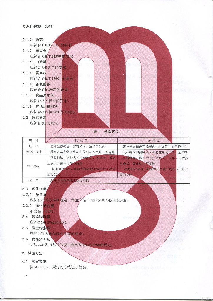QB/T 4630-2014 标准预览