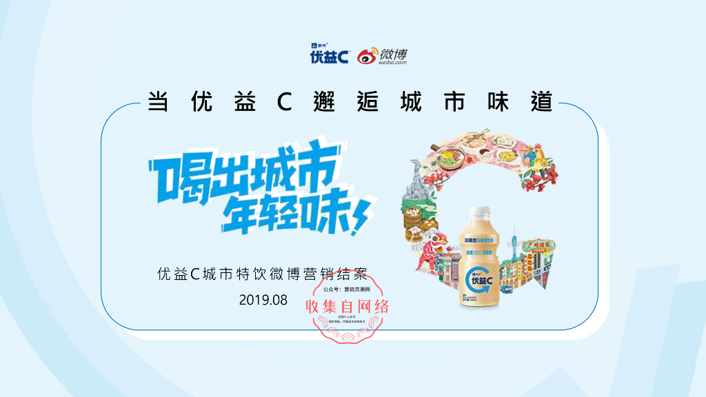 2019蒙牛优益C#喝出城市年轻味#微博营销结案