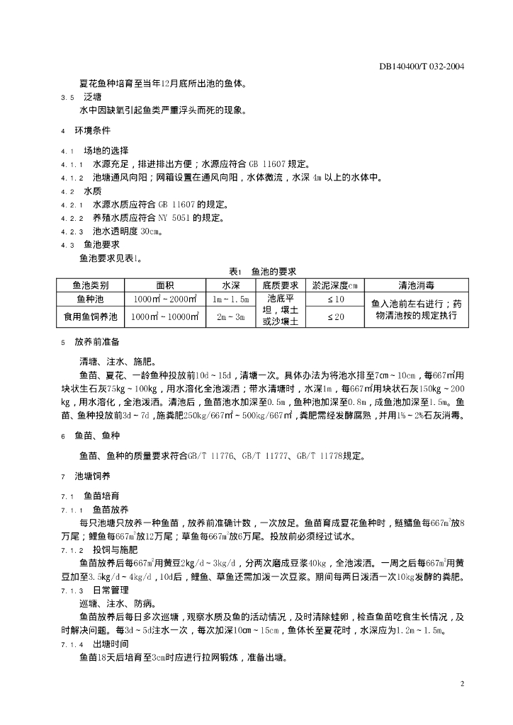 DB140400/T 032-2004 标准预览