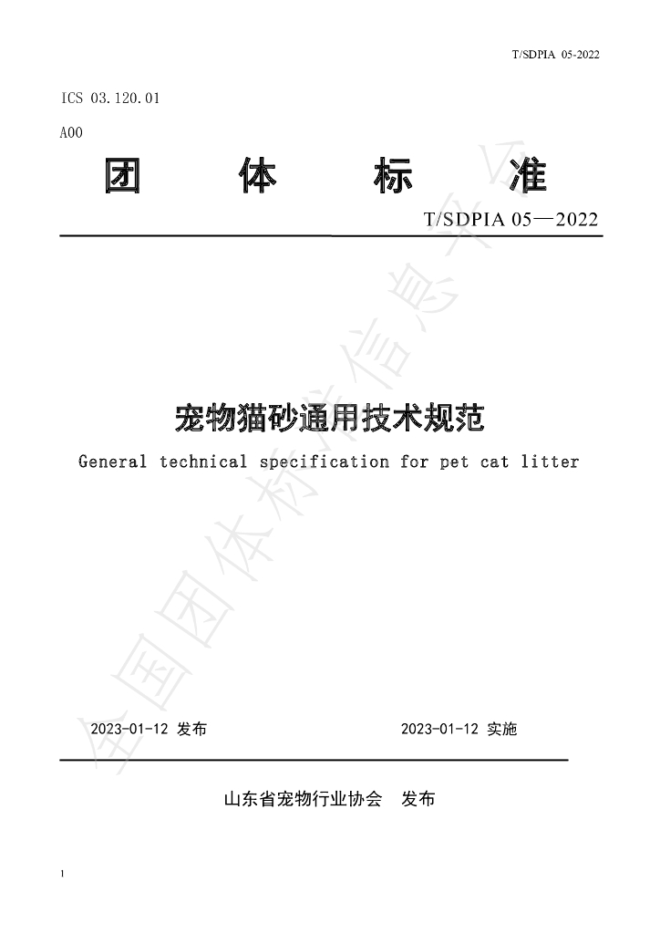 T/SDPIA 05-2022 标准预览