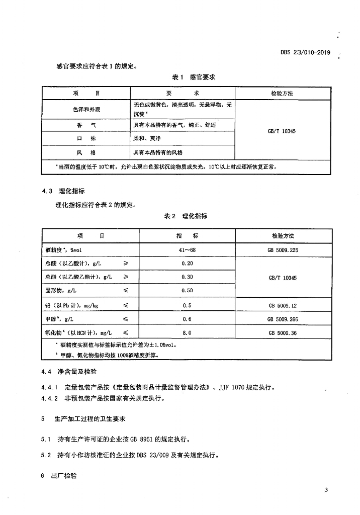 DBS23/ 010-2019 标准预览