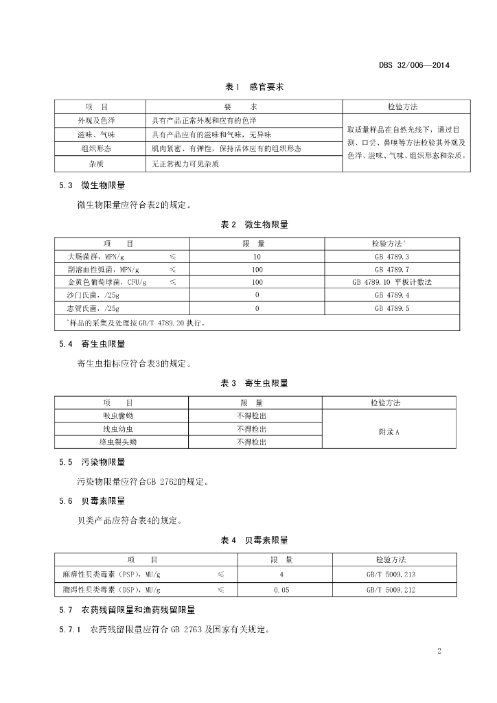 DBS32/ 006-2014 标准预览