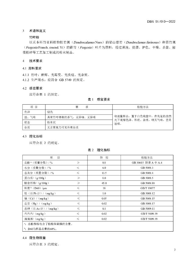 DBS51/ 010-2022 标准预览