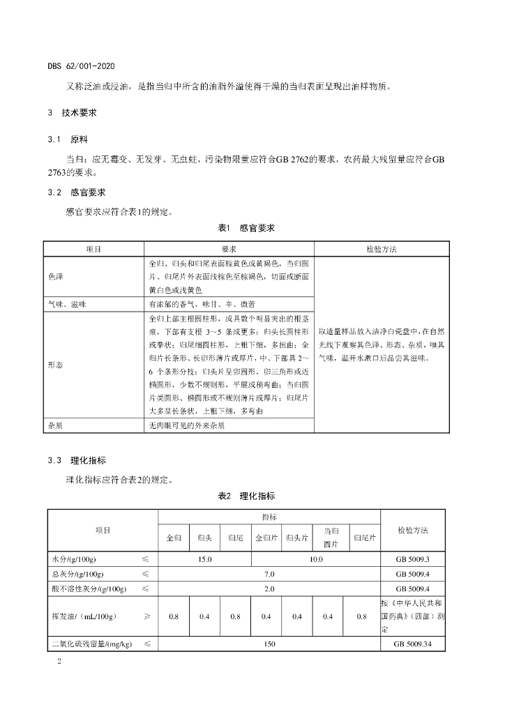 DBS62/ 001-2020 标准预览