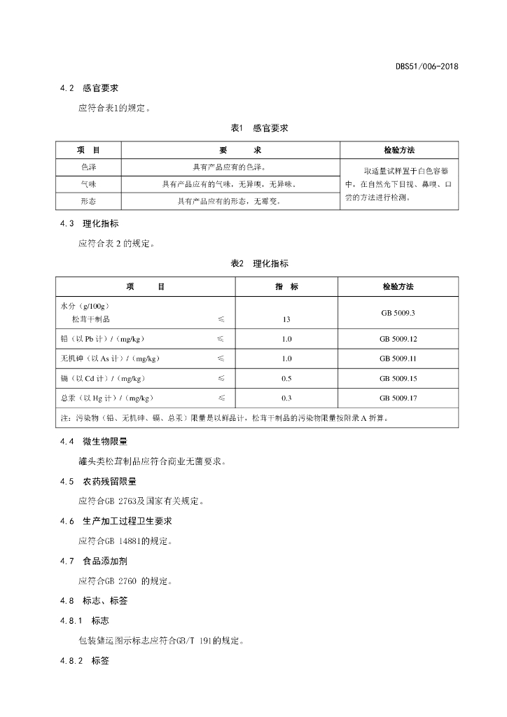 DBS51/ 006-2018 标准预览