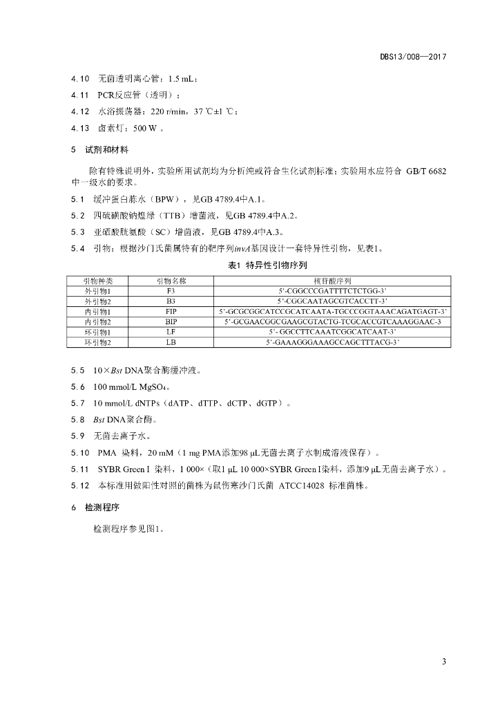 DBS13/ 008-2017 标准预览