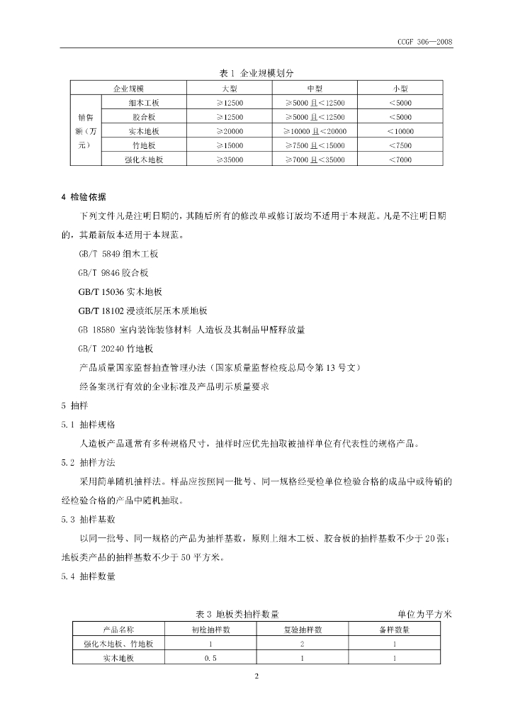 CCGF 306-2008 标准预览