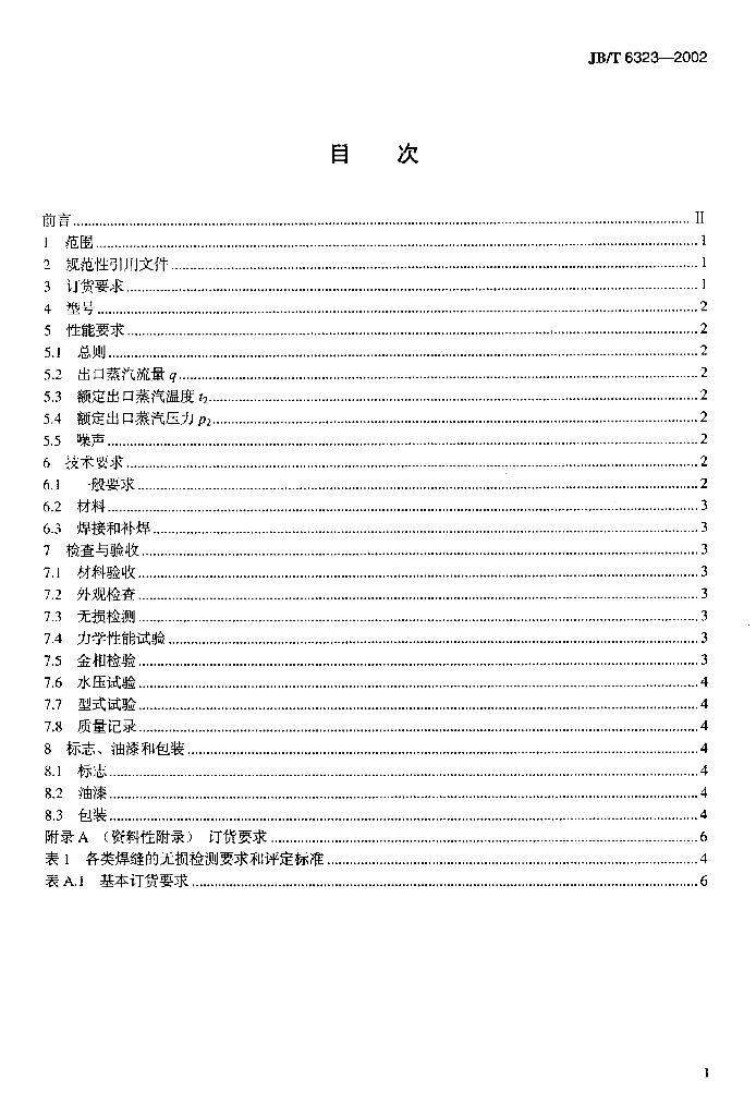 JB/T 6323-2002 标准预览