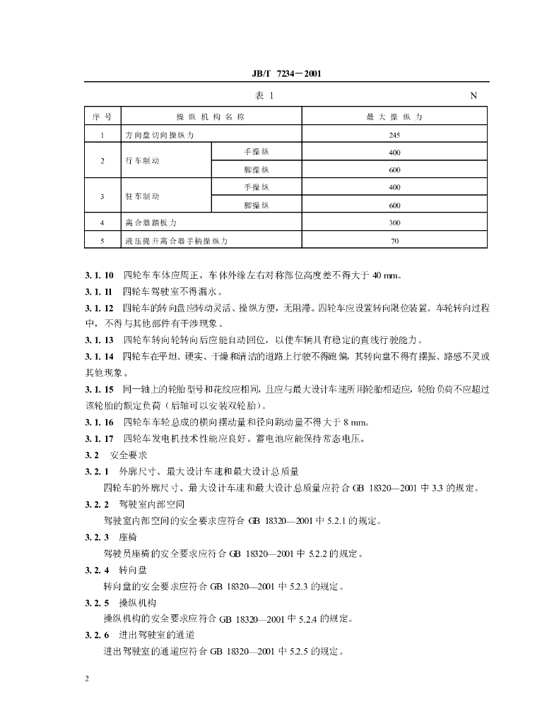 JB/T 7234-2001 标准预览