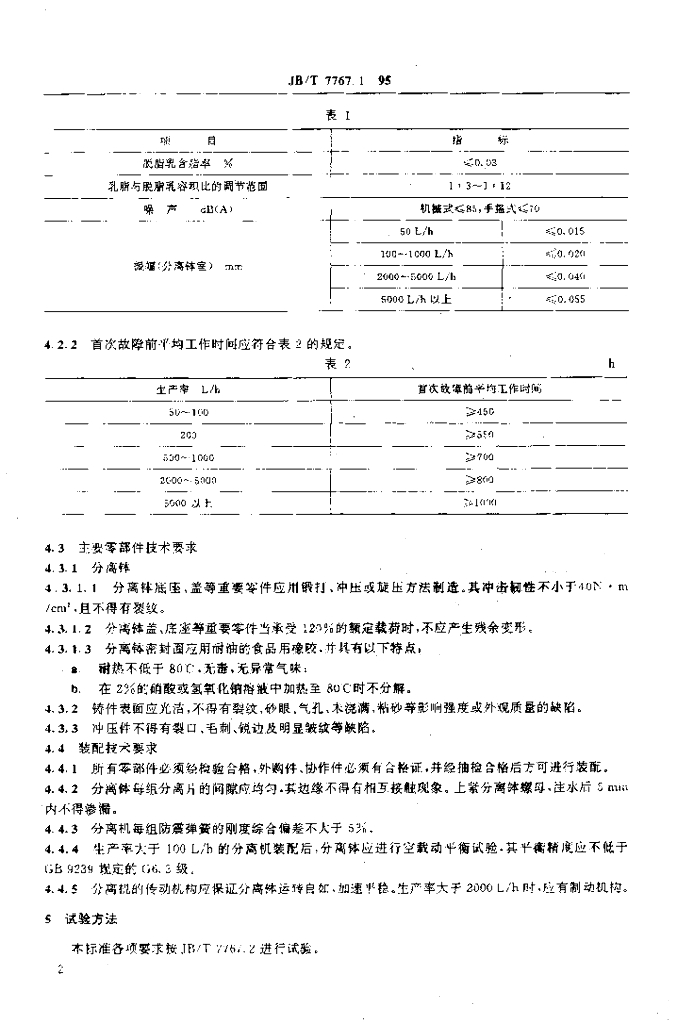 JB/T 7767.1-1995 标准预览
