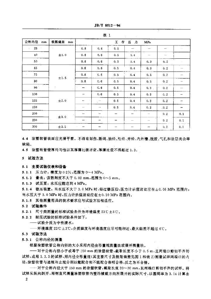 JB/T 8512-1996 标准预览