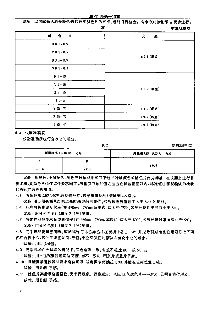 JB/T 9365-1999 标准预览
