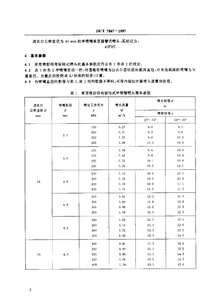JB/T 7867-1997 标准预览