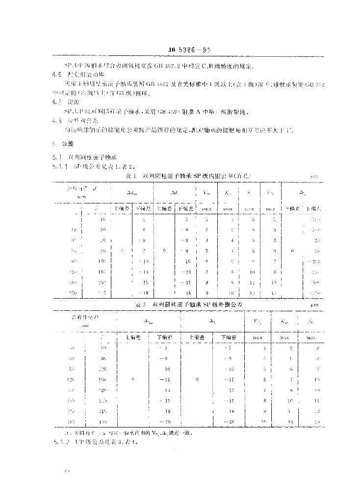 JB 5386-1991 标准预览