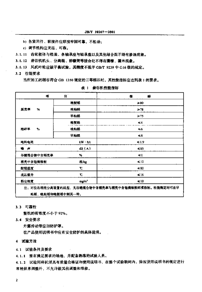 JB/T 10267-2001 标准预览