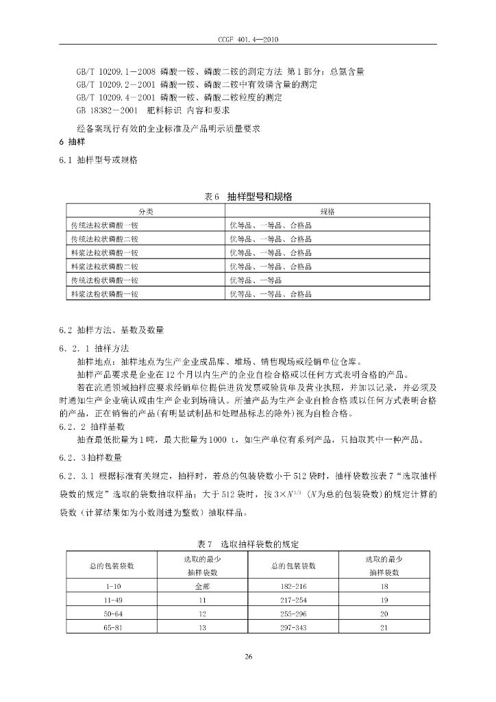 CCGF 401.4-2010 标准预览