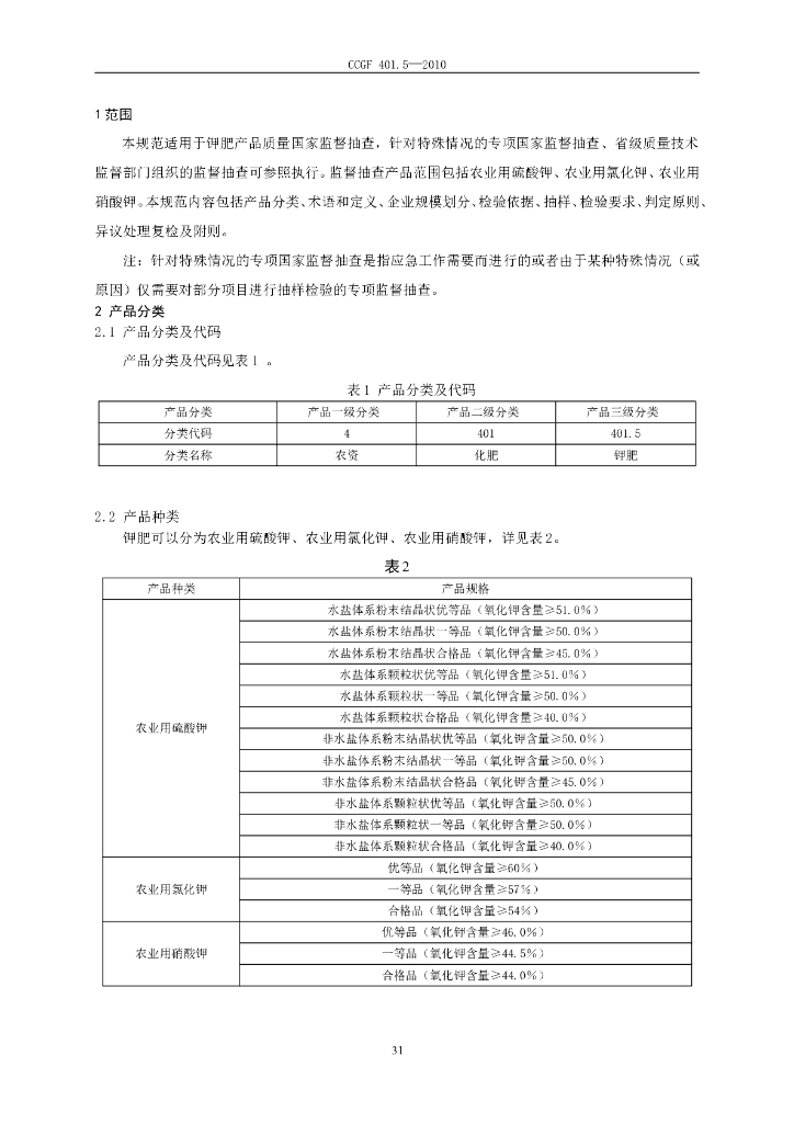 CCGF 401.5-2010 标准预览
