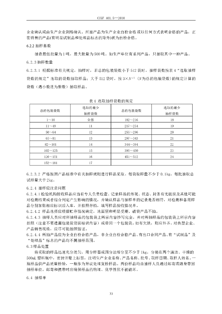 CCGF 401.5-2010 标准预览