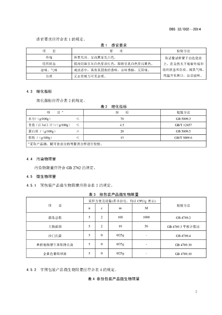 DBS32/ 002-2014 标准预览
